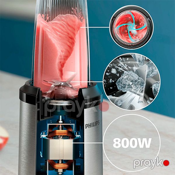 Blender Philips HR2765/00 Silver — Mallar, Bakı (2)