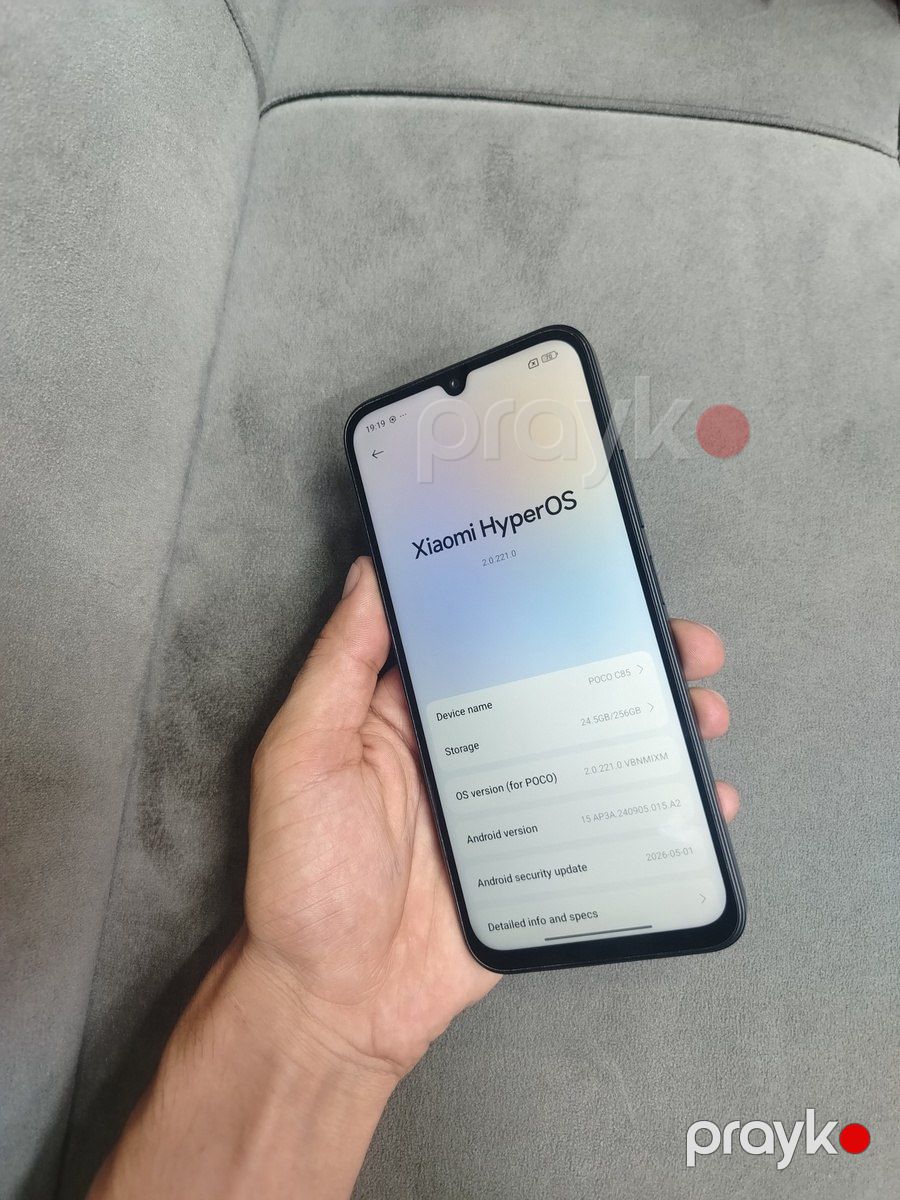 Xiaomi Poco C85 4G Black 256GB/8GB — Smartfonlar, Bakı (6)