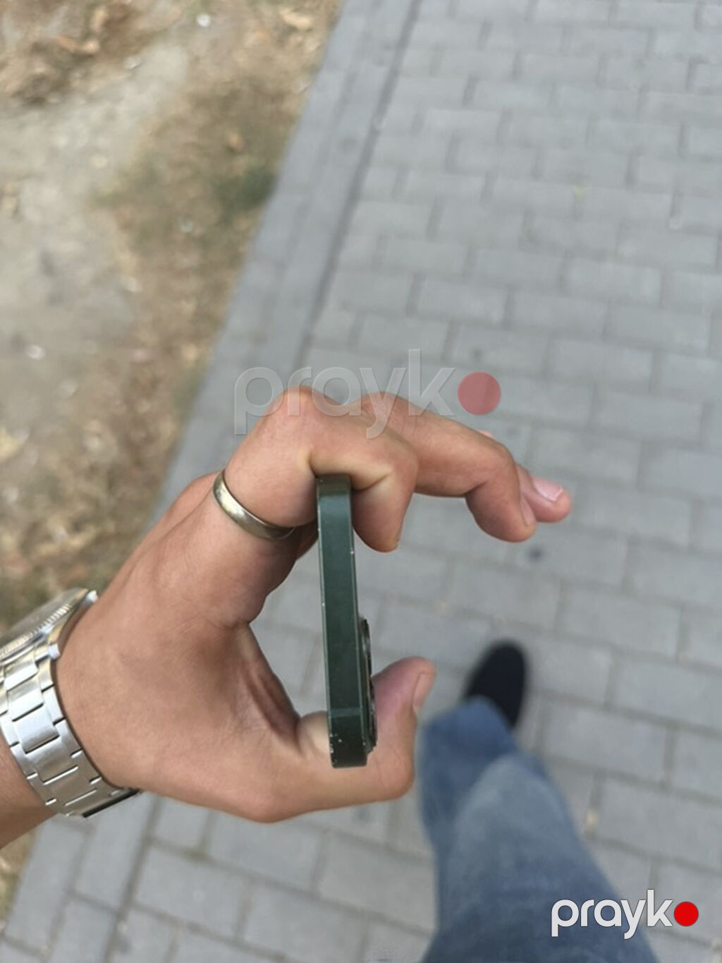 IPhone 13 mini, Yaşıl, Simsiz şarj, Face ID — Apple iPhone, Mingəçevir (2)