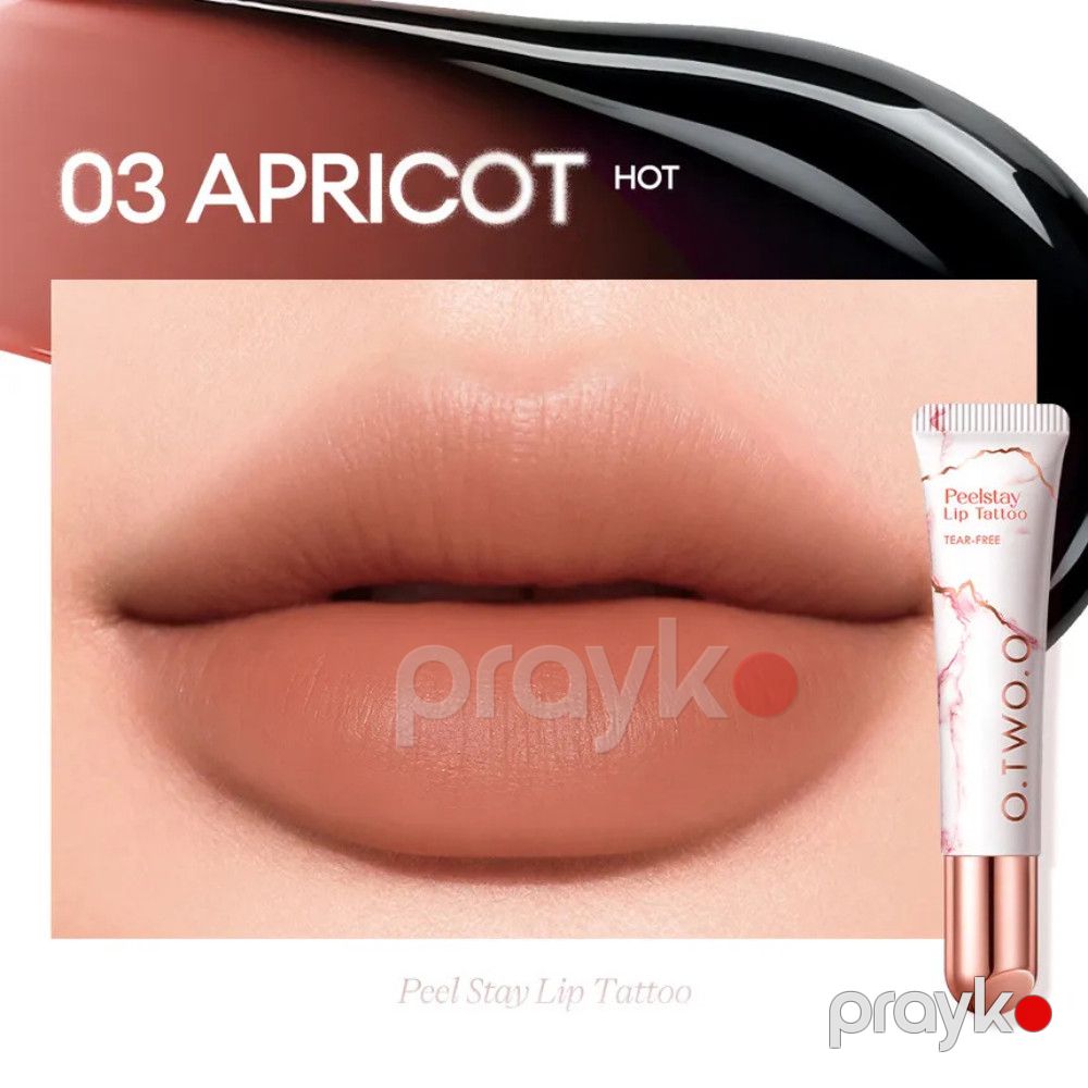 Dodaq üçün tint O.two.o Gentle Tear Peelstay #03 Apricot 10 q — Mallar, Bakı (3)