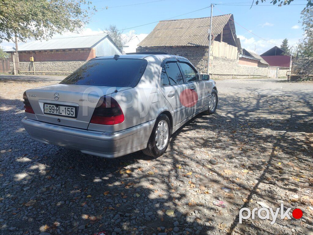 Mercedes C 180, 1.8 L, 1999 il, 450 000 km — Avtomobillər, Qax (8)