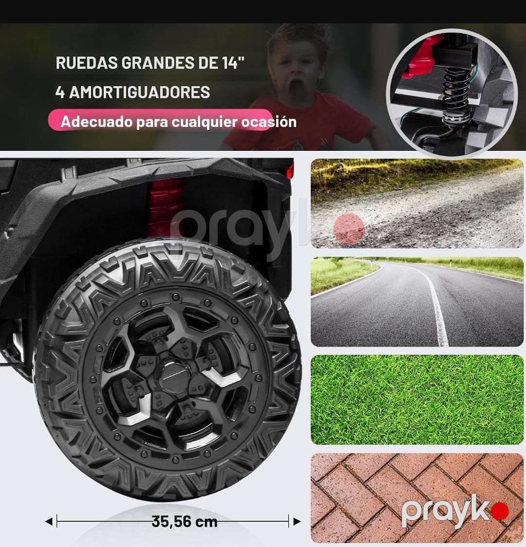 Uşaq elektrik avtomobili Fast Truck AYNHC301-RZR, qırmızı, 8 yaşa qədər — Mallar, Bakı (3)