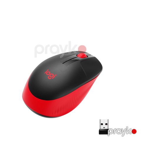 Mouse Logitech M190 Wireless Red — Bakı