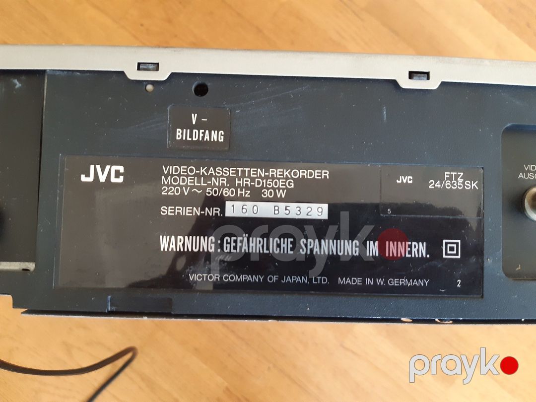VHS Видеомагнитофон JVC HR-D150EG — Səs texnikası, Bakı (7)