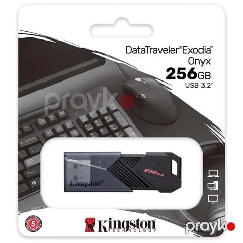 Flash card Kingston DataTraveler Exodia Onyx (256GB) Black — Bakı