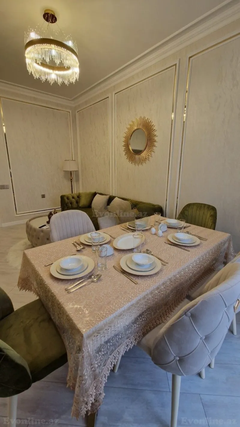 Kirayə verilir 2 otaqlı Mənzil Yeni tikili 60 m² Bakı, Nərimanov r — Mənzil, Bakı (4)