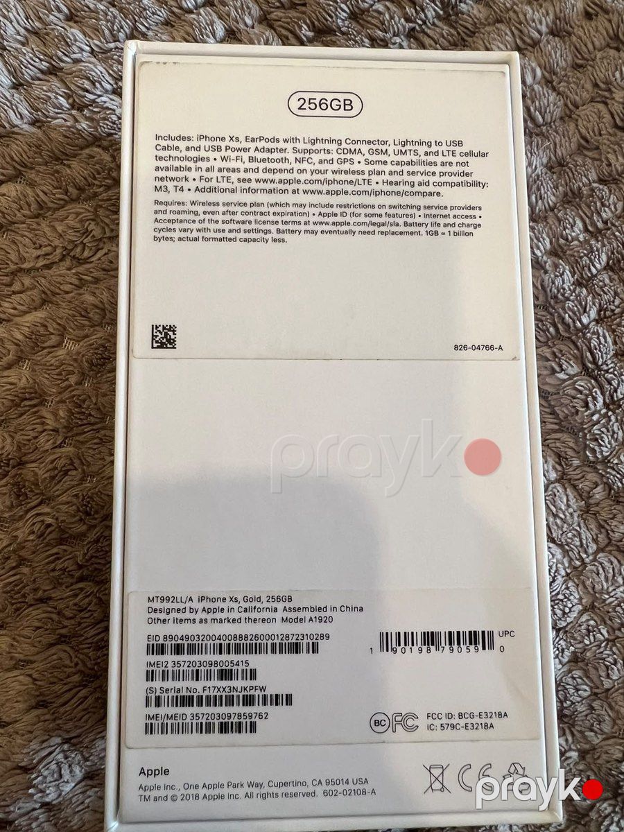 Apple iPhone XS Gold 256GB/4GB — Smartfonlar, Bakı (8)