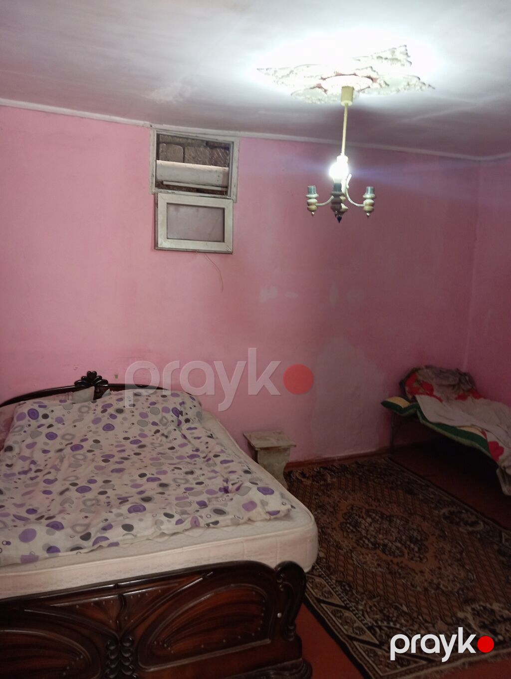 Kirayə verilən otaq - Geniş yataq otağı: bir ikinəfərlik taxta — Mənzil, Bakı (2)