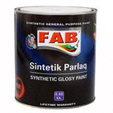 Fab parlaq boya ağ 0,85 l — Omid.az — Təmir və tikinti