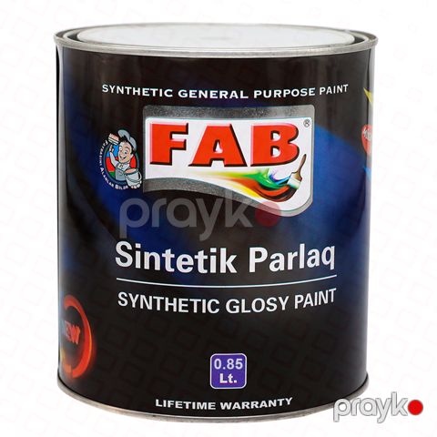 Fab parlaq boya ağ 0,85 l — Bakı