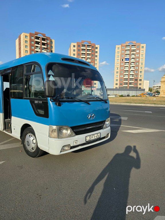Hyundai County, 3.9 L, 2012 il, 355 800 km — Avtobus, Gəncə (3)