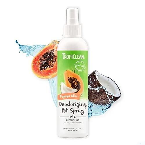 TropiClean, pişiklər və itlər üçün papaya ətir spreyi, 236 ml — Pişiklər