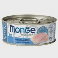 Monge Supreme Kitten, pişik balaları üçün, ton balığı və dorado ilə, 80 q — Cats