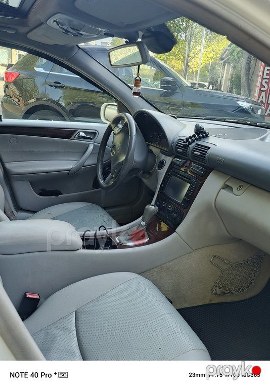 Mercedes C 240, 2.6 L, 2002 il, 390 000 km — Avtomobillər, Bakı (10)