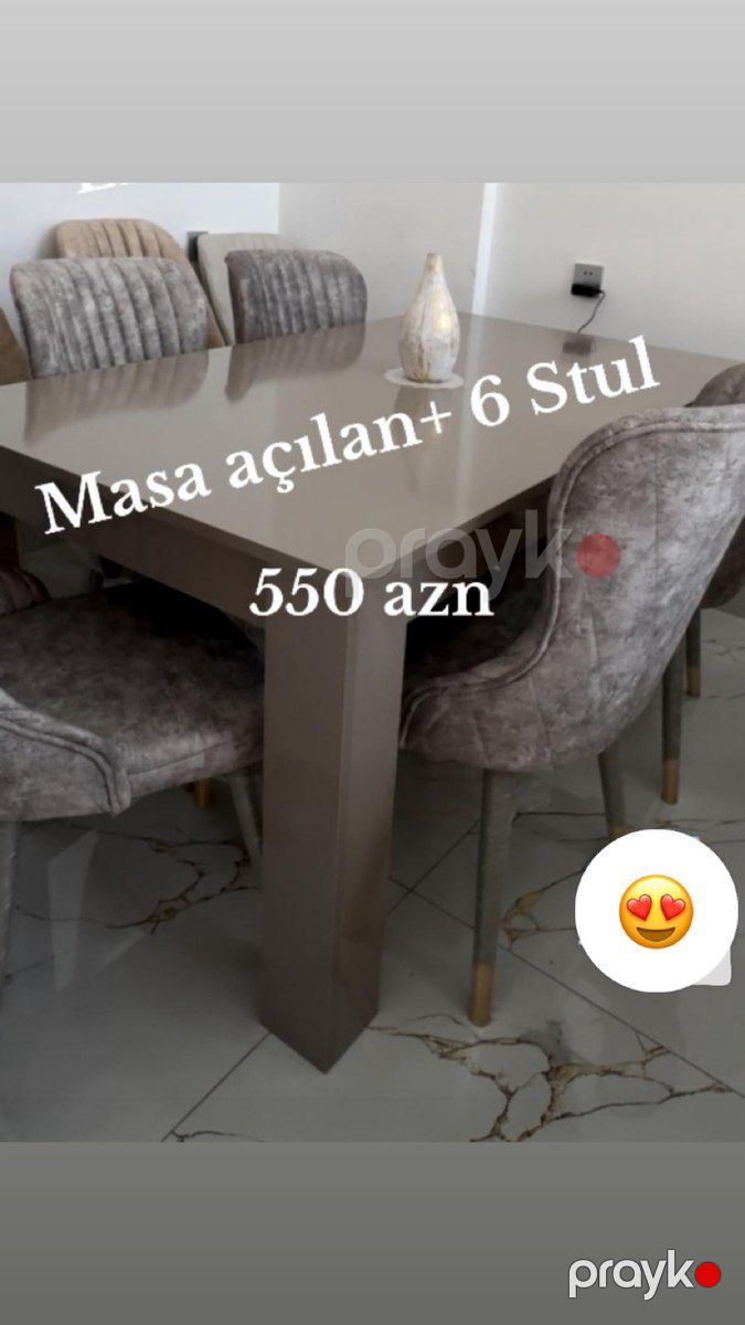 Masa və oturacaqlar — Mebel, Bakı (7)