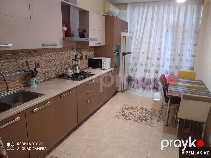 Yasamal rayonunda 3 otaqlı Yeni tikili Kirayə verilir, 147 m² — Mənzil, Bakı (4)