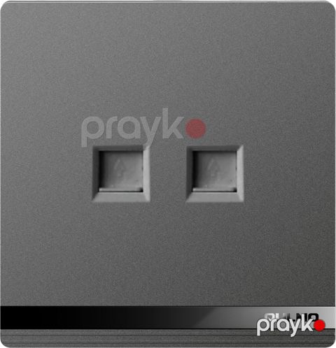 Aulmo karbon gray 1 TV + 1 internet