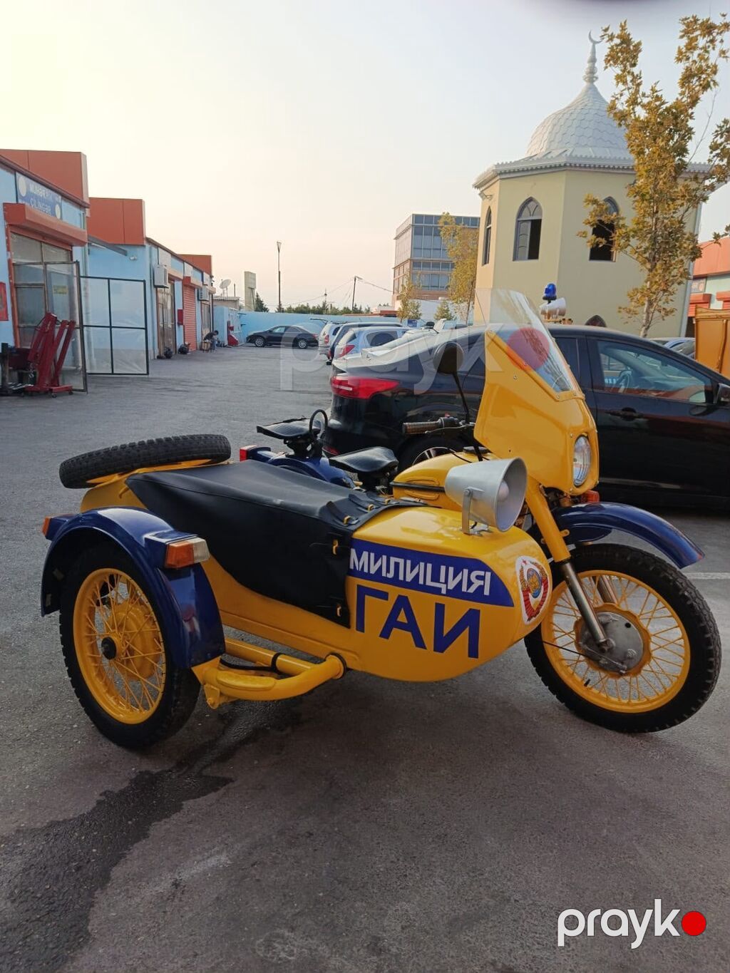Antikvar sovet avtomobilləri 1970 ci illərə aid qai yol polisi maşını — Avtomobillər, Digah (3)