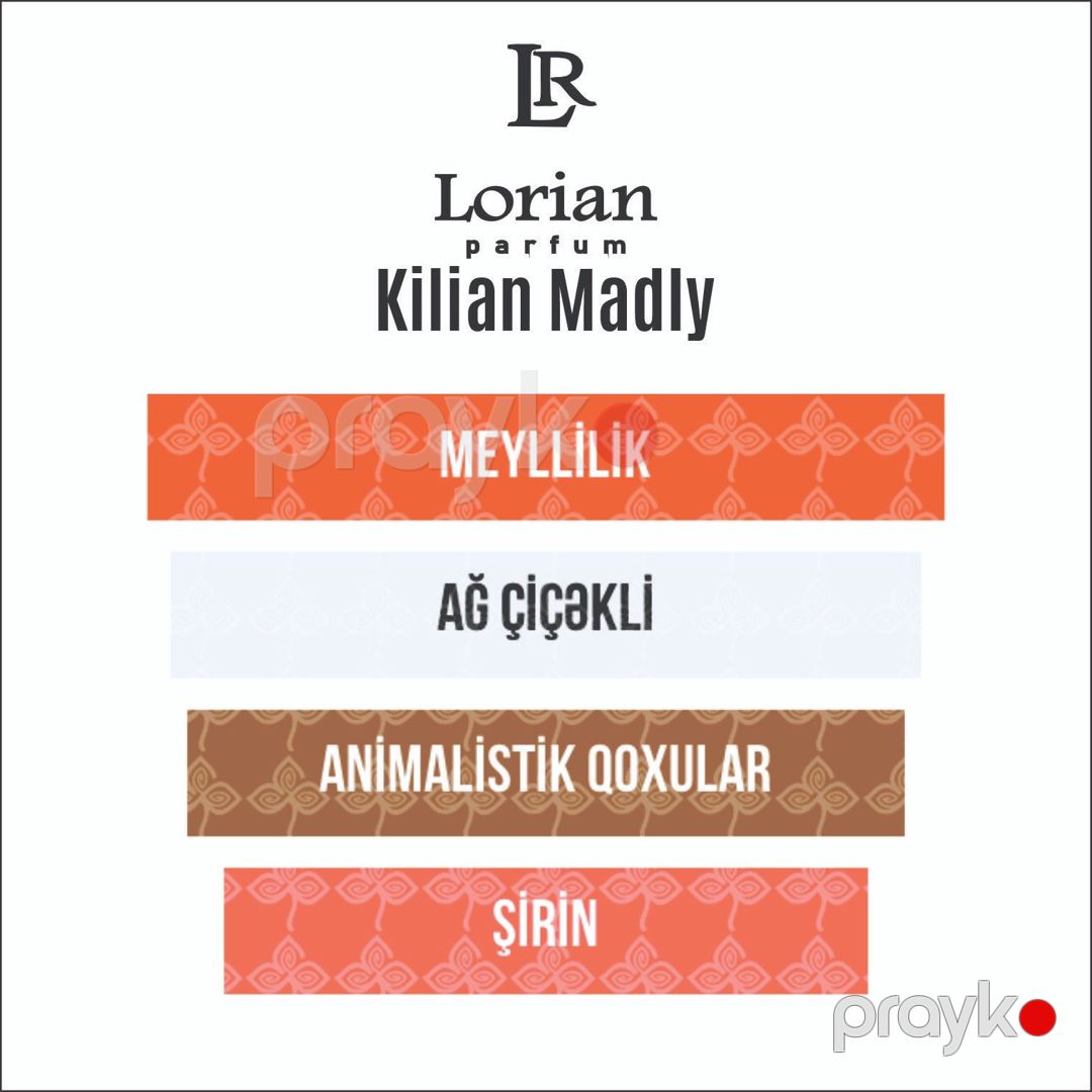 Tualet suyu Madly In Love xanımlar və kişilər üçün 30 ml - Lorian-574-30 — Mallar, Bakı (2)