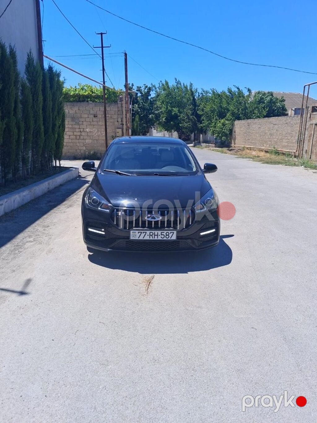 Chery Arrizo 5 sedan - Kuzov: sedan, qara rəng - Salon: açıq bej — Avtomobillər, Bakı (3)