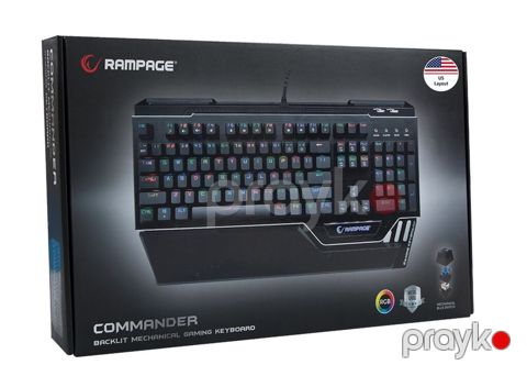 Rampage Commander mexaniki oyun klaviaturası Mehsul 170 azn a alinib — Bakı