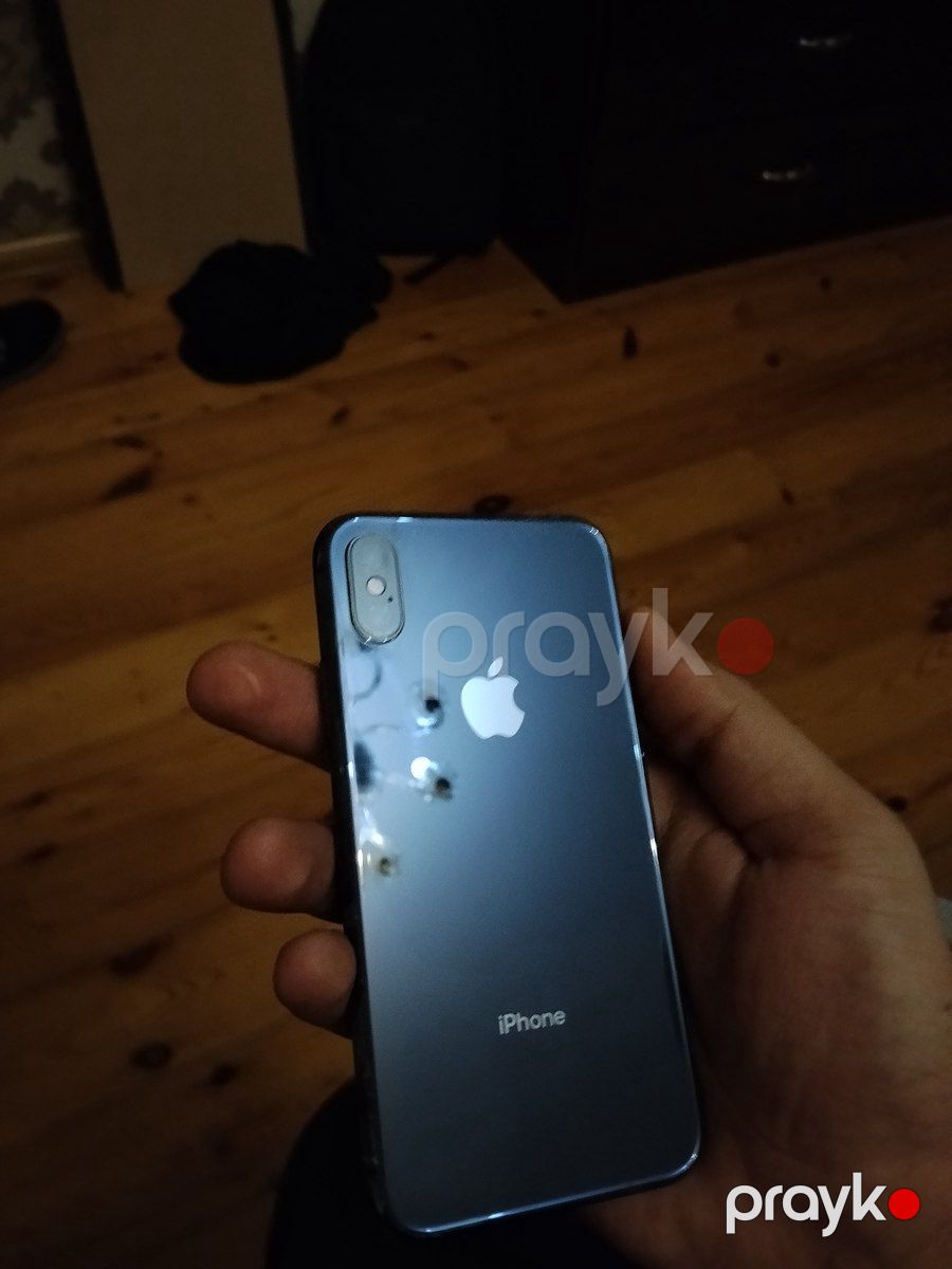 Apple iPhone X Space Gray 64GB/3GB — Smartfonlar, Bakı (2)