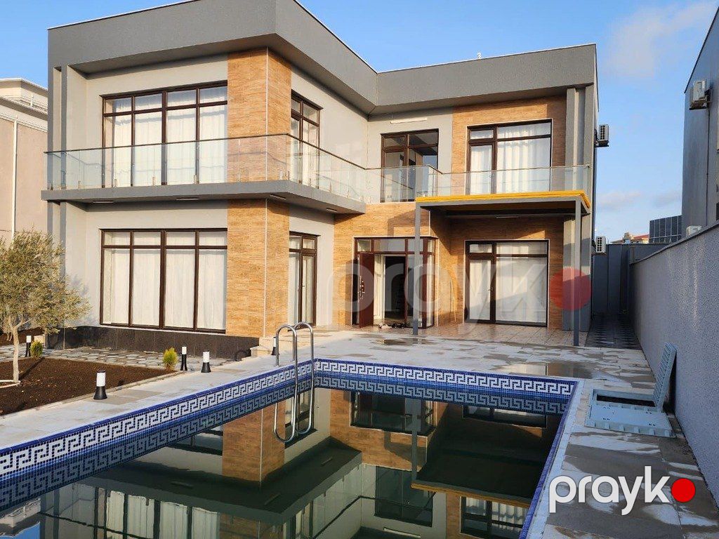 İcarəyə verilir 6 otaqlı həyət evi/bağ evi 300 m² — Ev, villa, Bakı (9)
