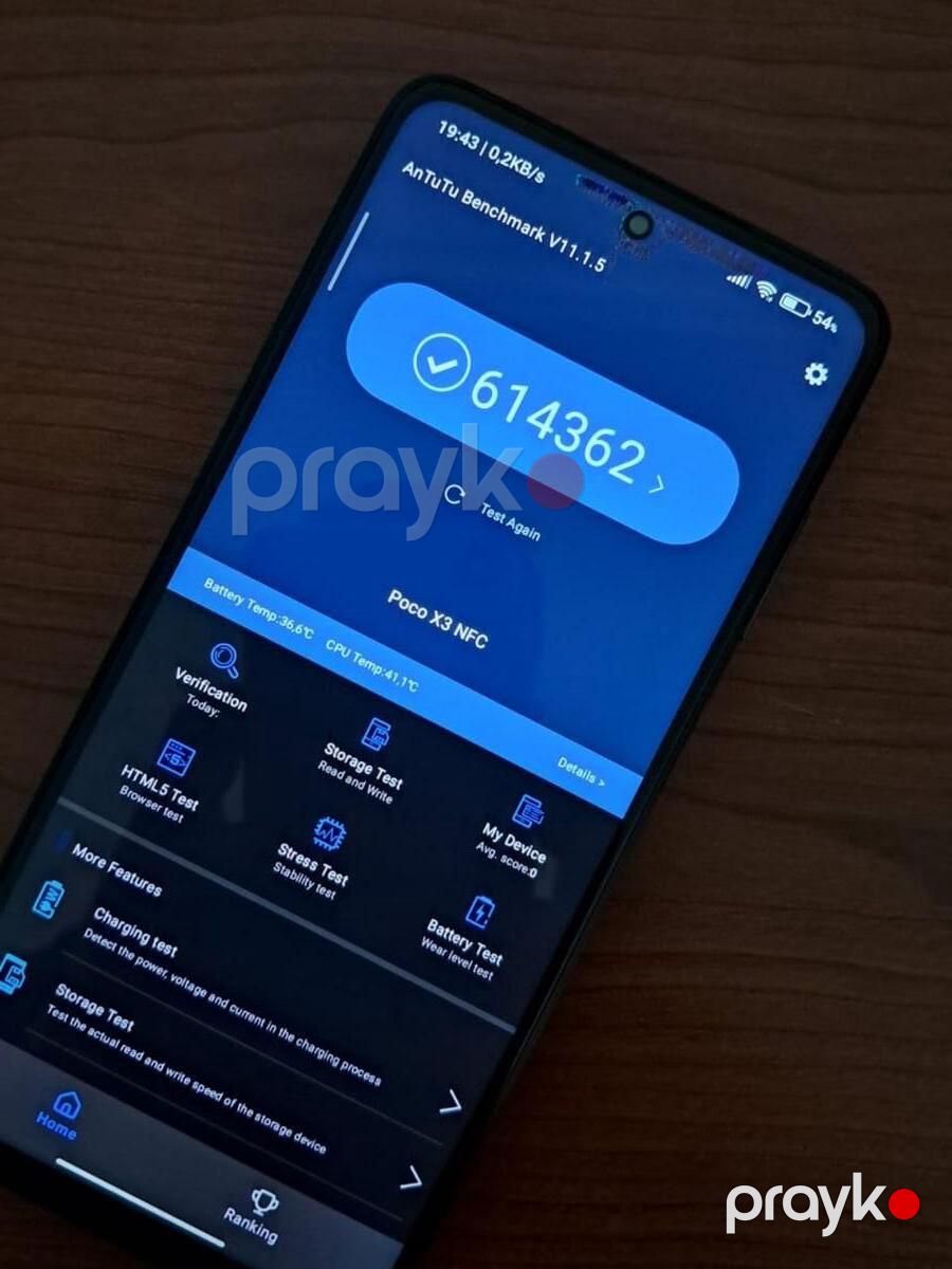 Xiaomi Poco X3 NFC Cobalt Blue 128GB/8GB — Smartfonlar, Quba (4)