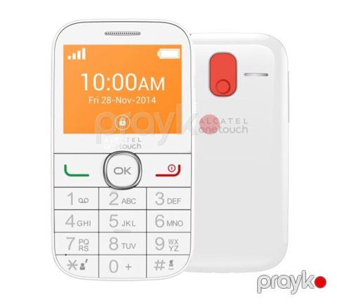 Alcatel rəng - Ağ, Düyməli — Bakı