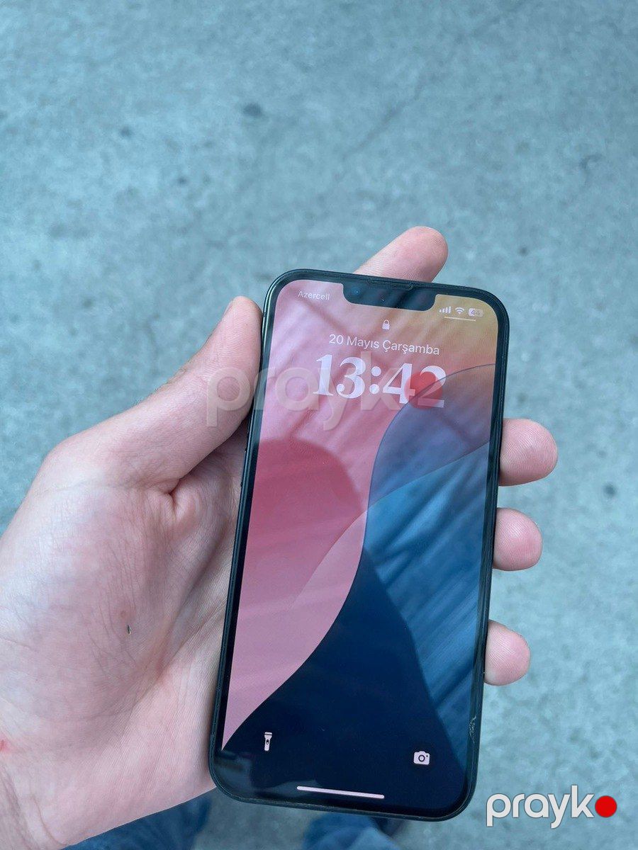 Apple iPhone 13 Midnight 128GB/4GB — Smartfonlar, Bakı (3)