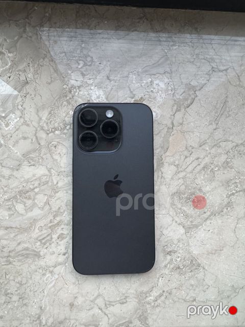 IPhone 15 Pro, 256 GB, Black Titanium, Face ID — Bakı