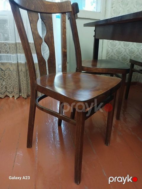 Stol + 6 stul satılır, yaxşı veziyyat, stol acılır — Bakı