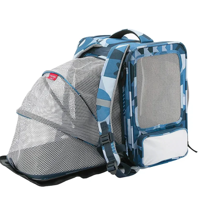 Petkit Breezy xZone Pet Carrier Metrical Blue Çanta daşımaq üçün