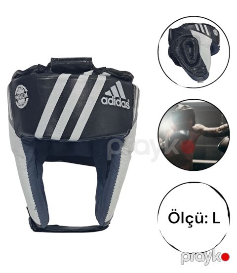 Qoruyucu dəbilqə WS1157, dəri, qara, ölçü L — Bakı