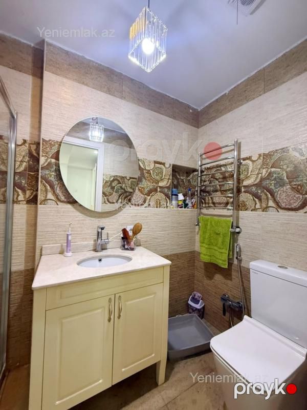 Satılır 2 otaqlı Bina evi menzil (Yeni tikili), 75 m², Nəsimi rayonu — Mənzil, Bakı (12)