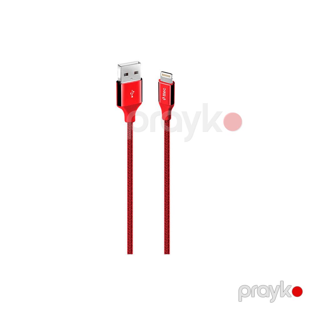 Kabel Ttec Lightning USB Charge / Data Red — Smartfon üçün kabelləri və keçidçilər, Bakı (2)