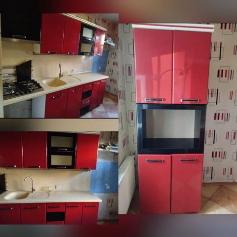 Mətbəx Mebeli 200₼Satilir. Uzeri mermer. +qaz, aspirator daxil — Mətbəx mebeli