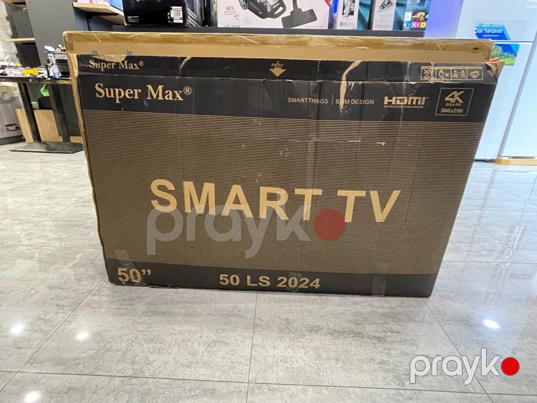 Supermax 127ekran smart 4K — TV və Video, Bakı (2)