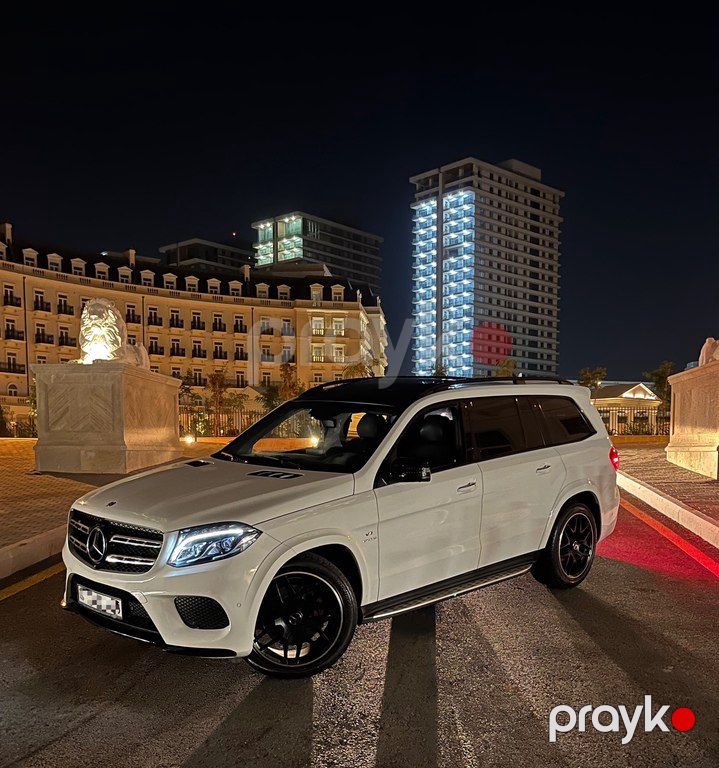 Mercedes GLS 400 4MATIC, 3.0 L, 2017 il, 204 000 km — Avtomobillər, Bakı (3)