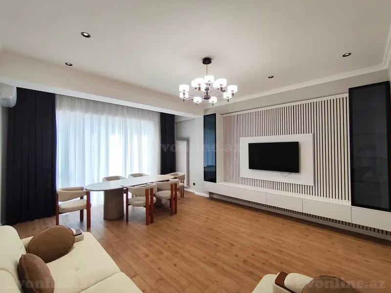 Kirayə verilir 3 otaqlı Mənzil Yeni tikili 146 m² Bakı, Nərimanov r., Koroğlu m — Mənzil, Bakı (2)