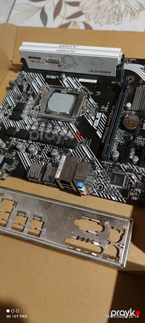 İ3 10100 plata Asus RAM 16 DDR4 3200 mhz — Bakı