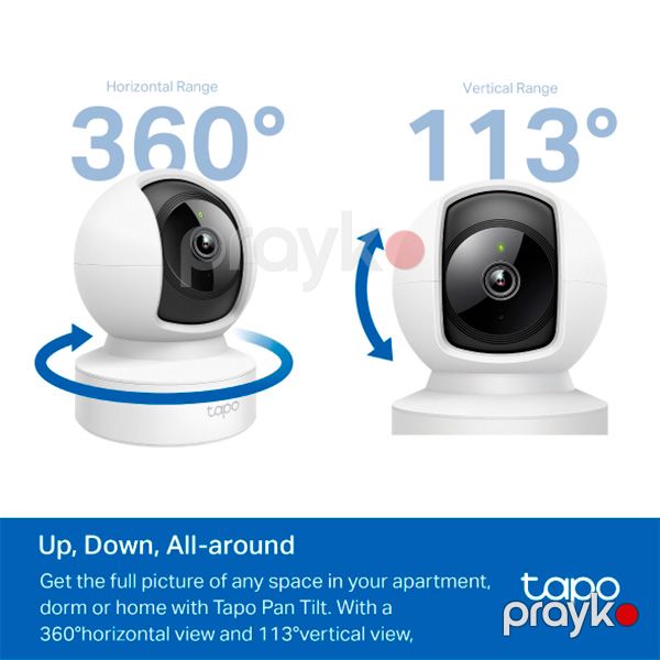 TP-Link Tapo C202 Security Camera Ağ — Mallar, Bakı (4)