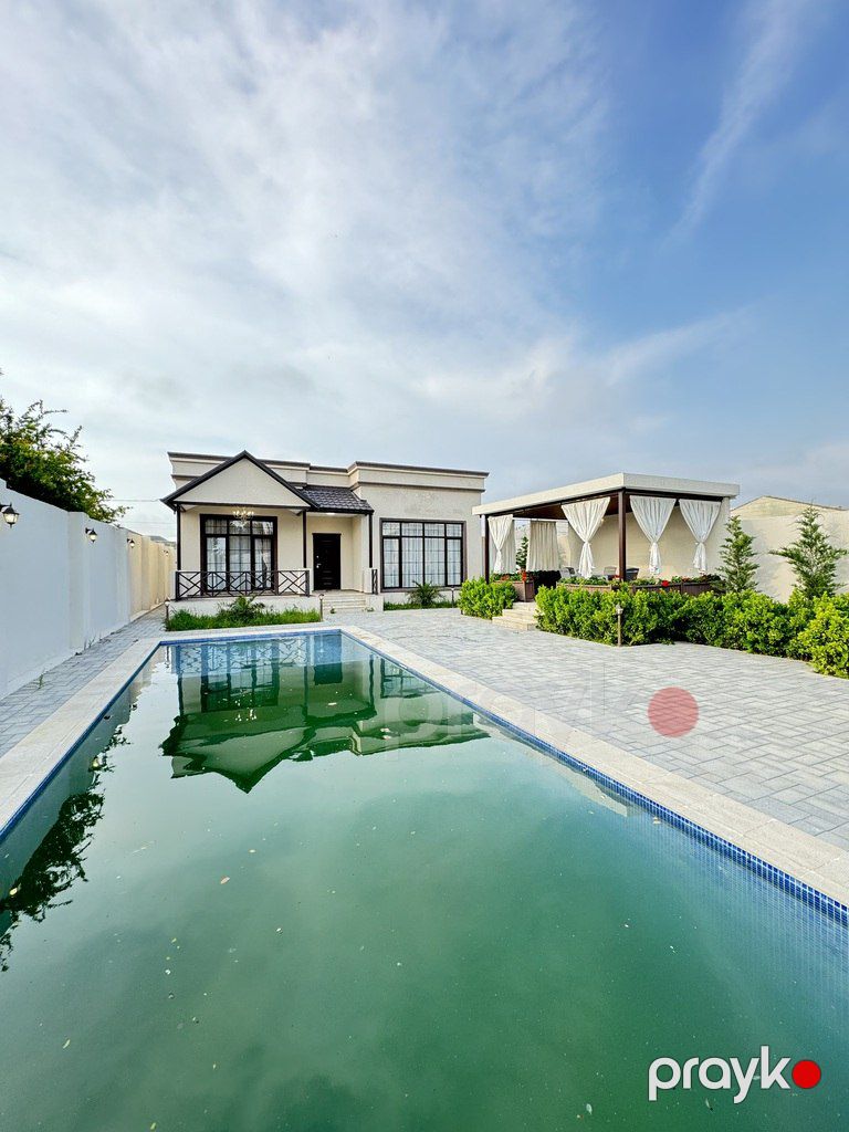 Satılır 4 otaqlı həyət evi/bağ evi 160 m² — Ev, villa, Bakı (3)