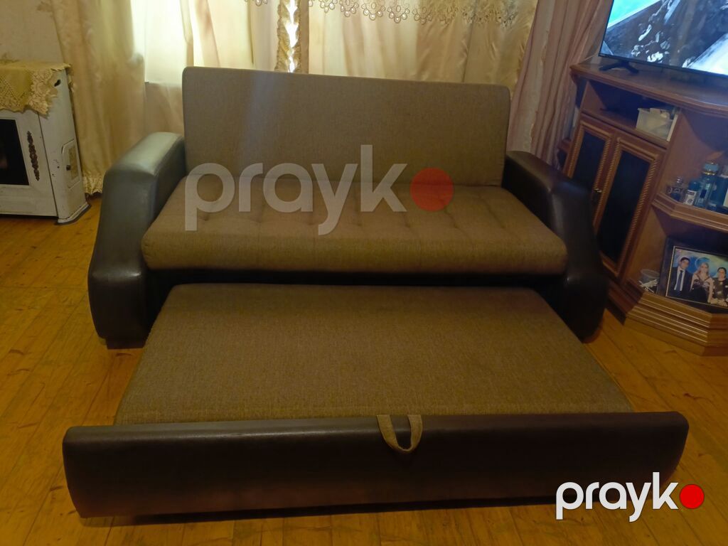 İşlənmiş, Divan-kravat, Divan, Bazalı, Açılan — Yumşaq mobilya dəstləri, Bakı (4)