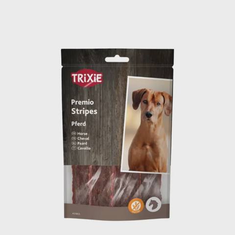 Trixie Premio Horse Stripes, itlər üçün mükafat yeməyi, at əti ilə, 11 sm, 100 q — Pet supplies