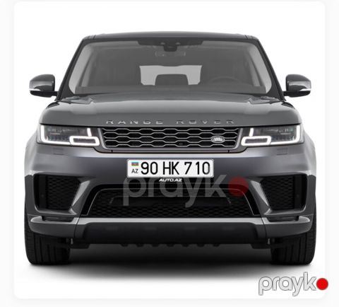 Avtomobil qeydiyyat nişanı - 90-HK-710 — Bakı