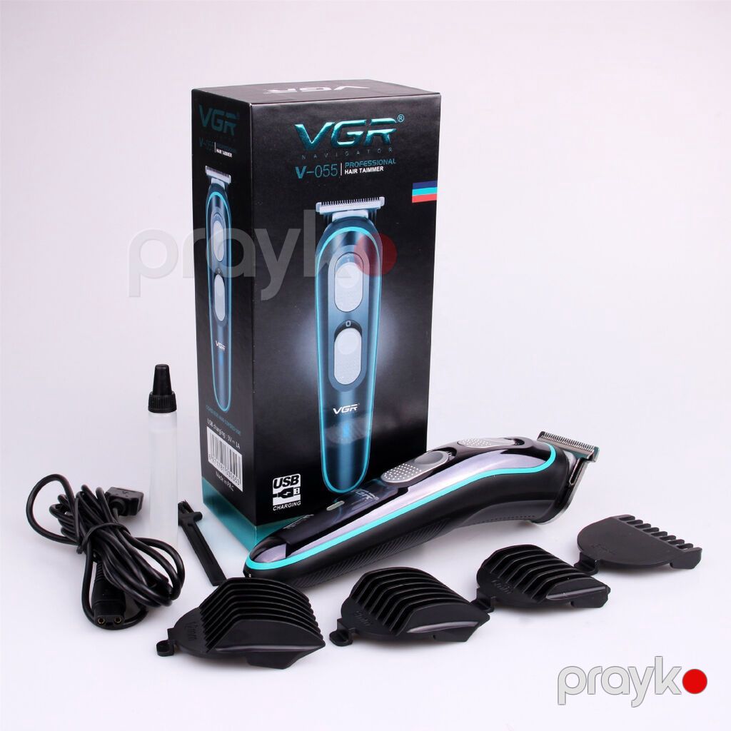 Saqqal üçün trimmer "VGR 055" / VGR 271" Cord Cordles 500mAh Metal — Saç kəsmə maşınları, Bakı (5)