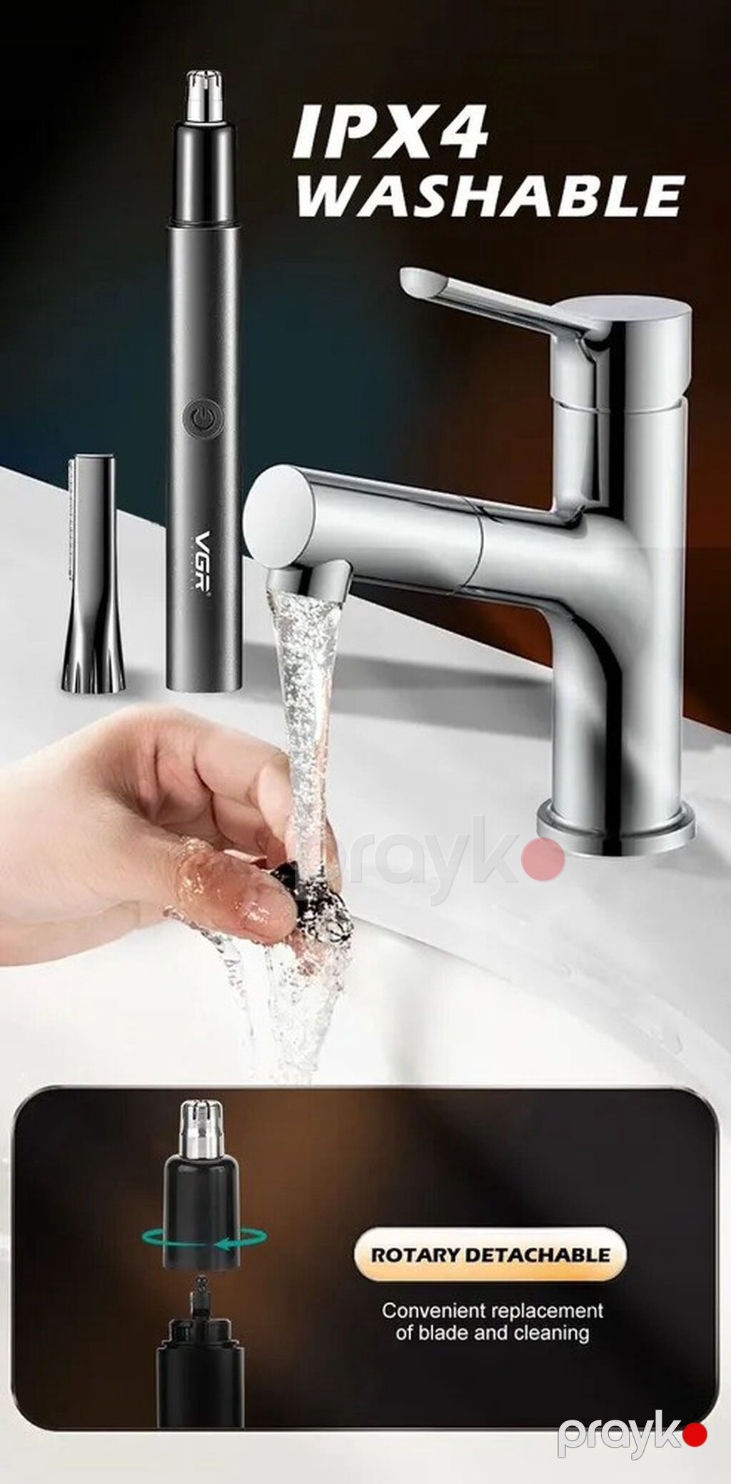 Universal Taraş Aparatı Dəsti VGR 613 3in1 Bütün məhsularımız — Saç kəsmə maşınları, Bakı (4)