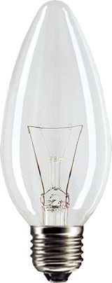 Phılıps lampa sadə 60W E27 230V B35 — Omid.az — Lighting