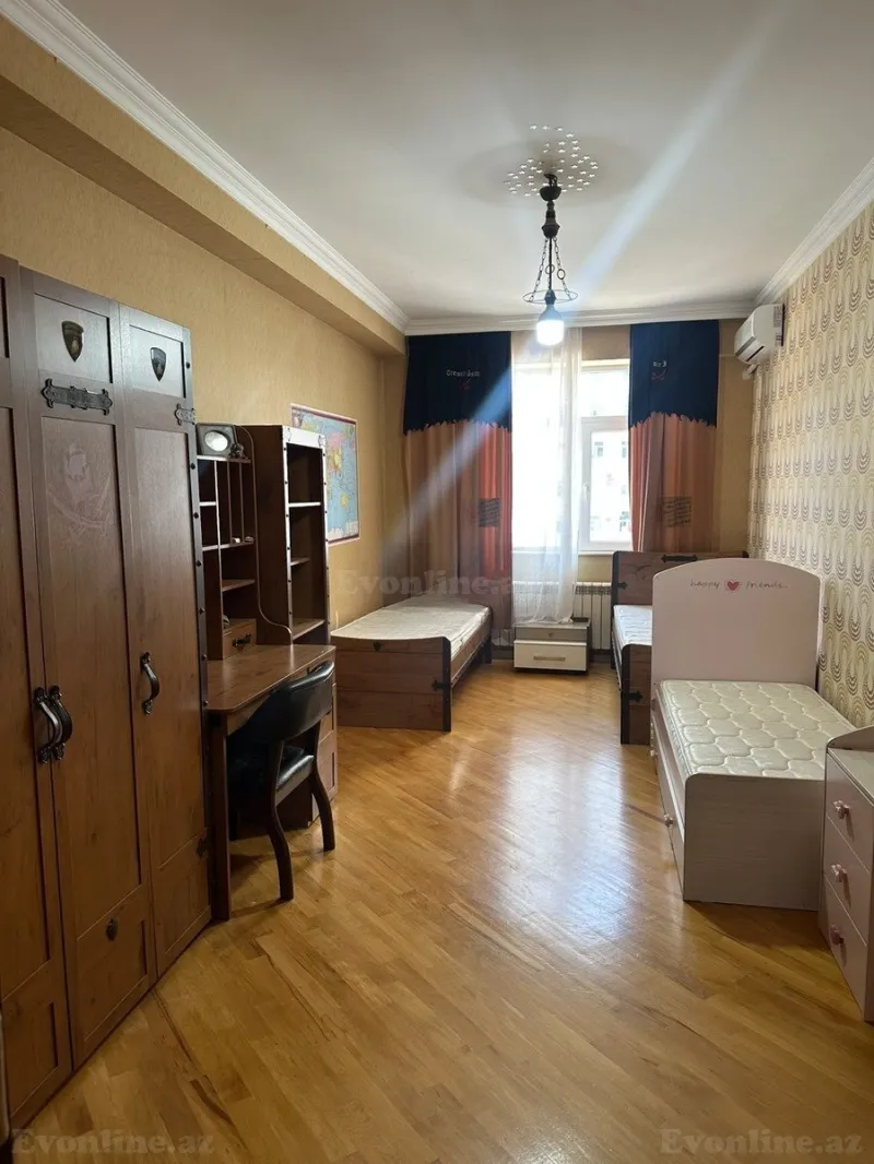 Kirayə verilir 3 otaqlı Mənzil Yeni tikili 140 m² Bakı, Nizami r., Koroğlu m — Mənzil, Bakı (7)